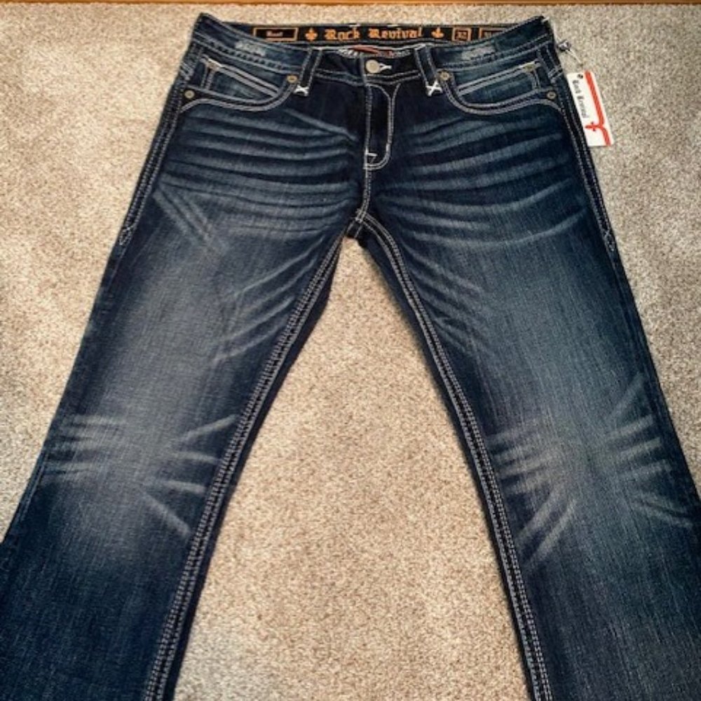 Rock Revival Stephan Capri Boot Cut Jean